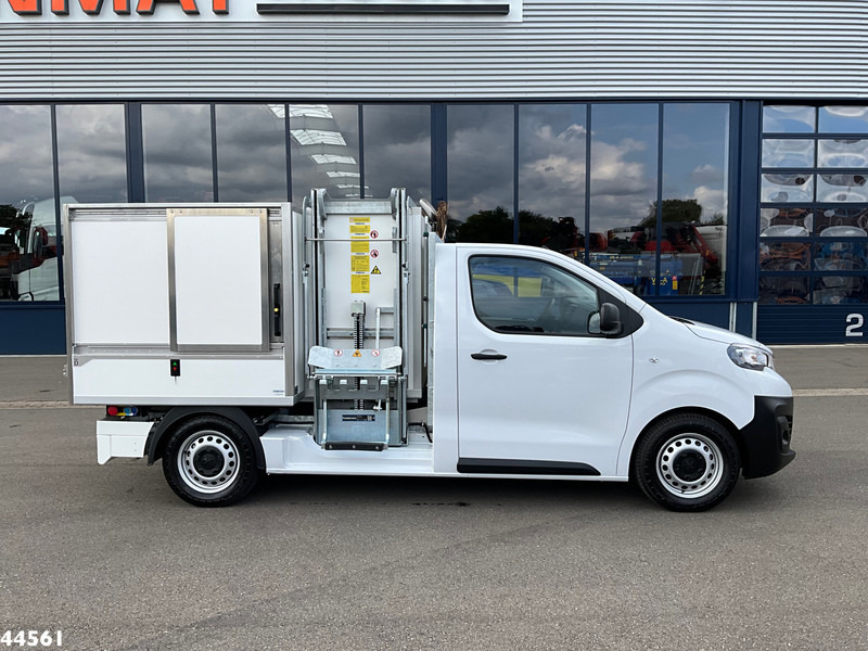 Garbage truck Peugeot E-Expert 100% elektrisch kippende zijlader: picture 6