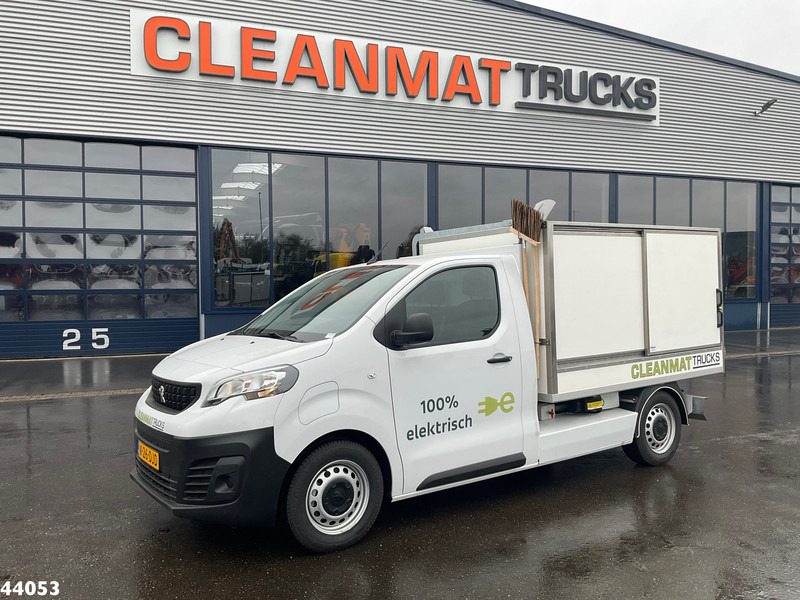 Peugeot E-Expert 100% elektrisch kippende zijlader - Garbage truck: picture 4 Peugeot E-Expert 100% elektrisch kippende zijlader - Garbage truck: picture 4