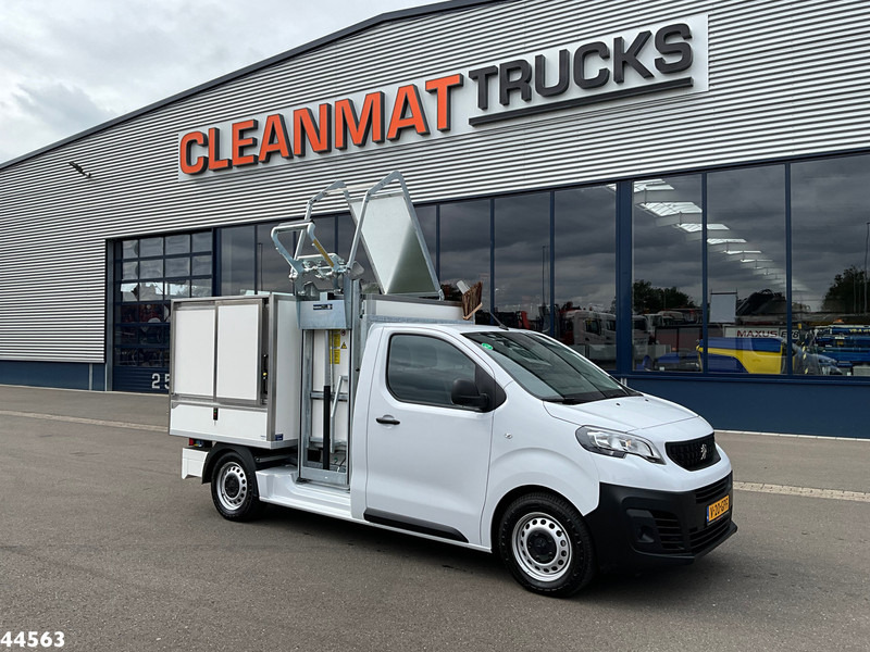 Peugeot E-Expert 100% elektrisch kippende zijlader - Garbage truck: picture 2 Peugeot E-Expert 100% elektrisch kippende zijlader - Garbage truck: picture 2