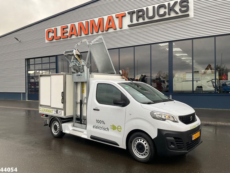 Peugeot E-Expert 100% elektrisch kippende zijlader - Garbage truck: picture 2 Peugeot E-Expert 100% elektrisch kippende zijlader - Garbage truck: picture 2