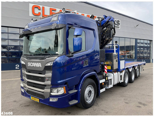 Scania G 450 8x4 Fassi 45 Tonmeter laadkraan + Fly-Jib Just 151.350 km! - Crane truck: picture 2 Scania G 450 8x4 Fassi 45 Tonmeter laadkraan + Fly-Jib Just 151.350 km! - Crane truck: picture 2