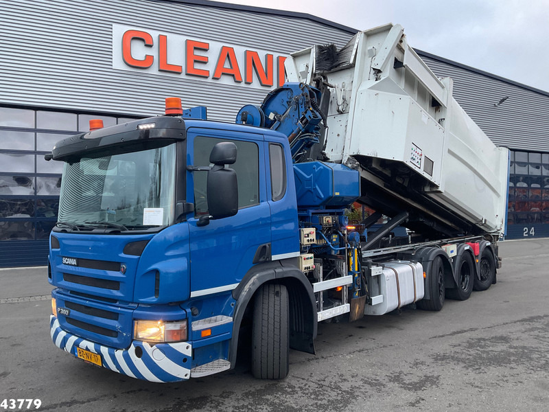 Scania P 360 8x2 Hiab 21 Tonmeter laadkraan - Hook lift truck, Crane truck: picture 2 Scania P 360 8x2 Hiab 21 Tonmeter laadkraan - Hook lift truck, Crane truck: picture 2