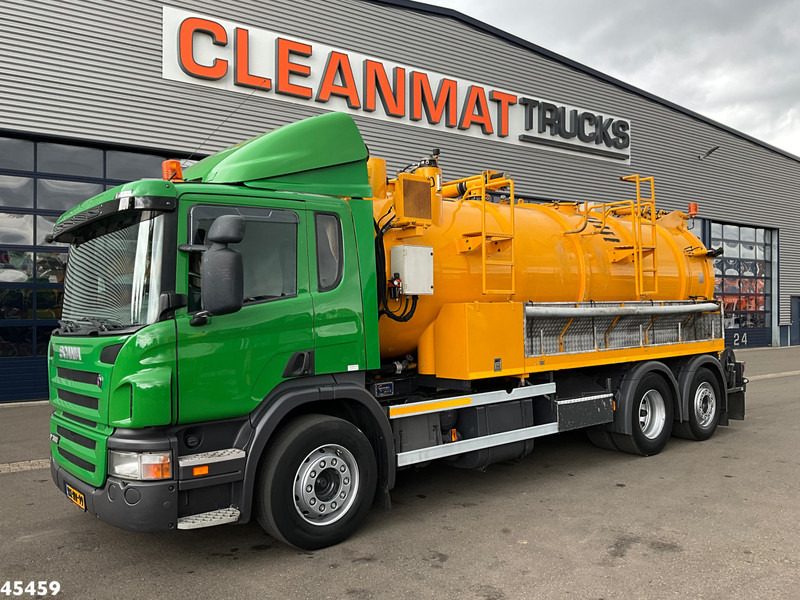 Scania P 360 Koks 12m³ Vacuümwagen - Vacuum truck: picture 2 Scania P 360 Koks 12m³ Vacuümwagen - Vacuum truck: picture 2