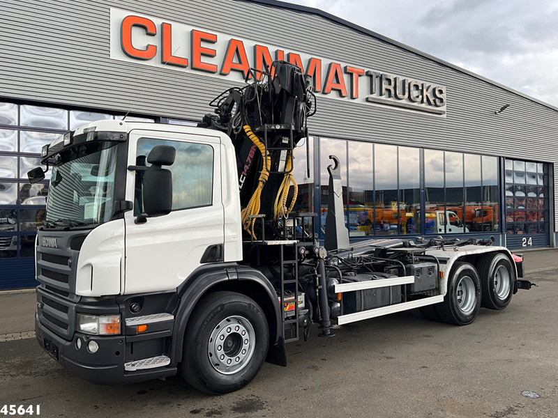 Scania P 380 Terex 14 Tonmeter laadkraan met Poliepgrijper! - Hook lift truck, Crane truck: picture 2 Scania P 380 Terex 14 Tonmeter laadkraan met Poliepgrijper! - Hook lift truck, Crane truck: picture 2