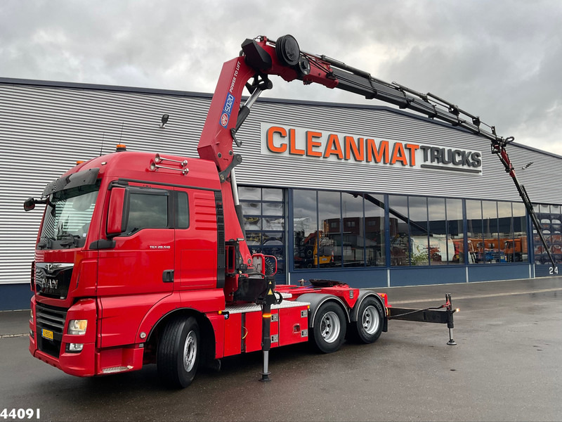 MAN TGX 28.510 HMF 50 Tonmeter laadkraan + Fly-Jib - Tractor unit: picture 1 MAN TGX 28.510 HMF 50 Tonmeter laadkraan + Fly-Jib - Tractor unit: picture 1