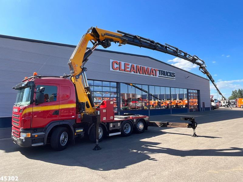 Scania G 480 8x2 Fassi 95 Tonmeter ladkraan + Fly-Jib - Tractor unit: picture 1 Scania G 480 8x2 Fassi 95 Tonmeter ladkraan + Fly-Jib - Tractor unit: picture 1