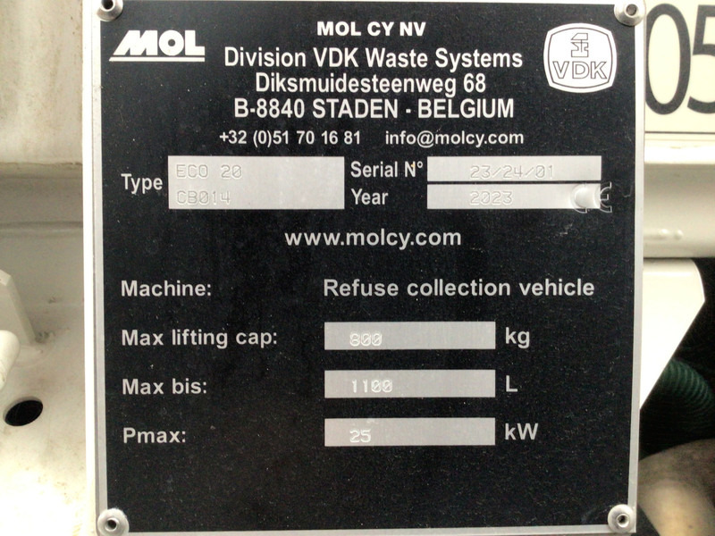 Lease a Volvo FL 250 VDK 9m³ Volvo FL 250 VDK 9m³: picture 19