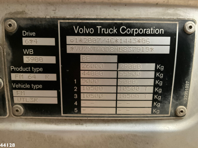 Lease a Volvo FM 420 6x4 Euro 6 AJK 20 Ton haakarmsysteem Volvo FM 420 6x4 Euro 6 AJK 20 Ton haakarmsysteem: picture 20