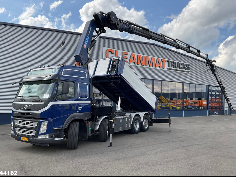 Volvo FM 500 Euro 6 HMF 50 Tonmeter laadkraan + Fly-Jib - Crane truck: picture 2 Volvo FM 500 Euro 6 HMF 50 Tonmeter laadkraan + Fly-Jib - Crane truck: picture 2