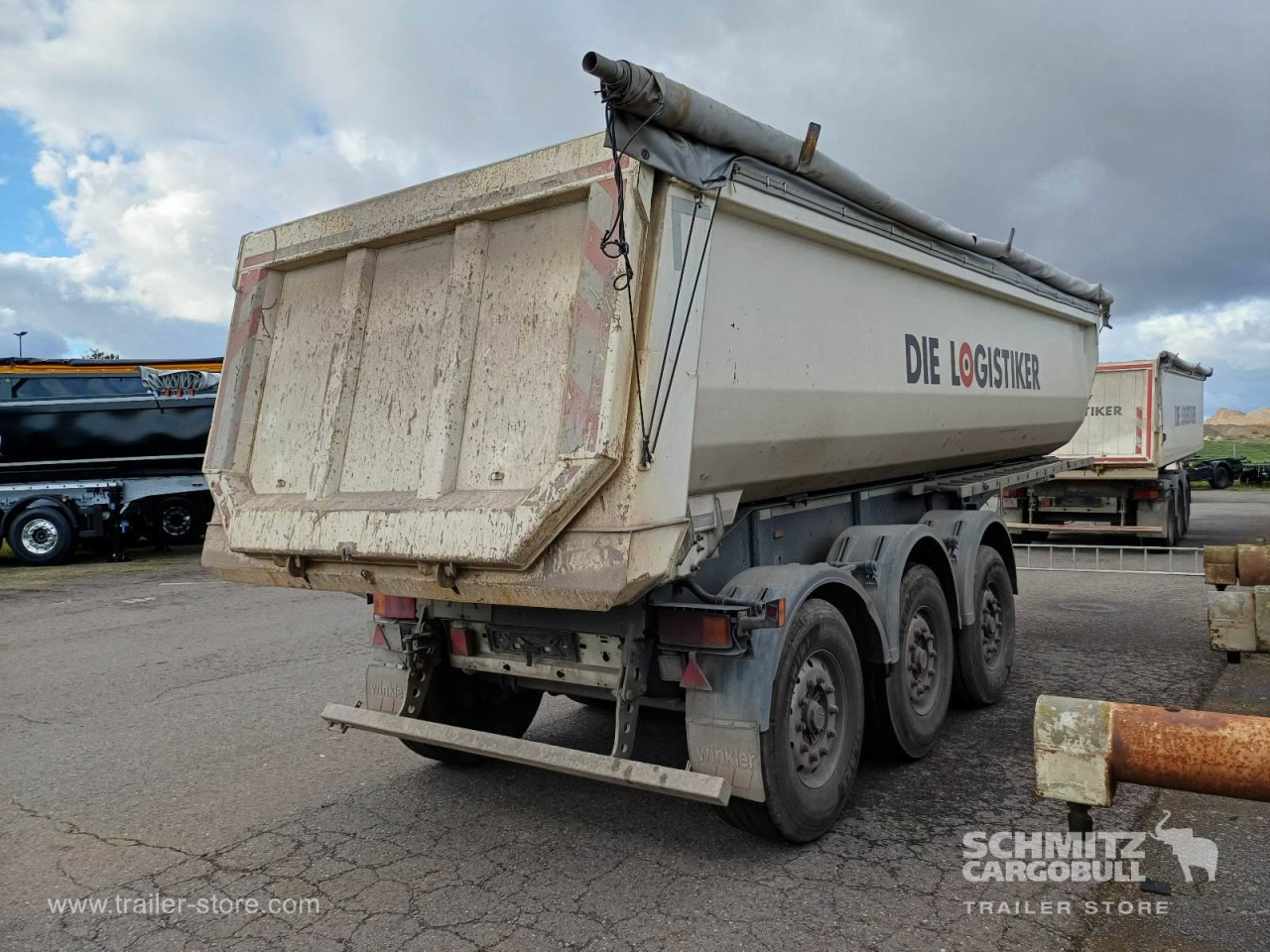 LANGENDORF Auflieger Kipper Stahlrundmulde 24m³ - Tipper semi-trailer: picture 5 LANGENDORF Auflieger Kipper Stahlrundmulde 24m³ - Tipper semi-trailer: picture 5