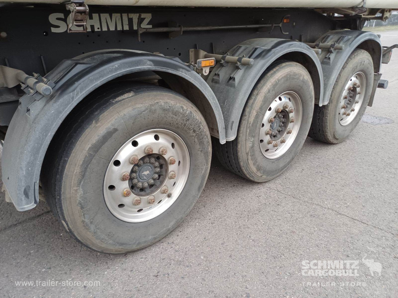SCHMITZ Auflieger Kipper Alukastenmulde 24m³ - Tipper semi-trailer: picture 2 SCHMITZ Auflieger Kipper Alukastenmulde 24m³ - Tipper semi-trailer: picture 2
