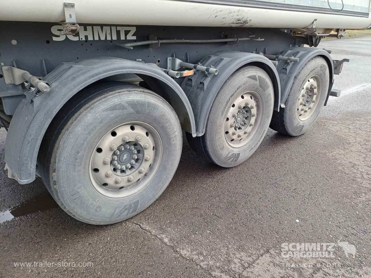 SCHMITZ Auflieger Kipper Alukastenmulde 24m³ - Tipper semi-trailer: picture 2 SCHMITZ Auflieger Kipper Alukastenmulde 24m³ - Tipper semi-trailer: picture 2
