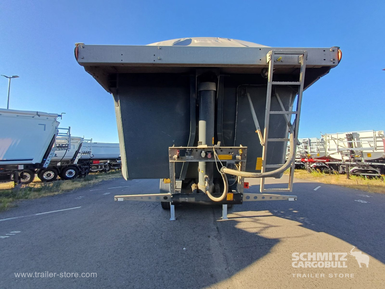 Tipper semi-trailer SCHMITZ Auflieger Kipper Alukastenmulde 24m³: picture 10
