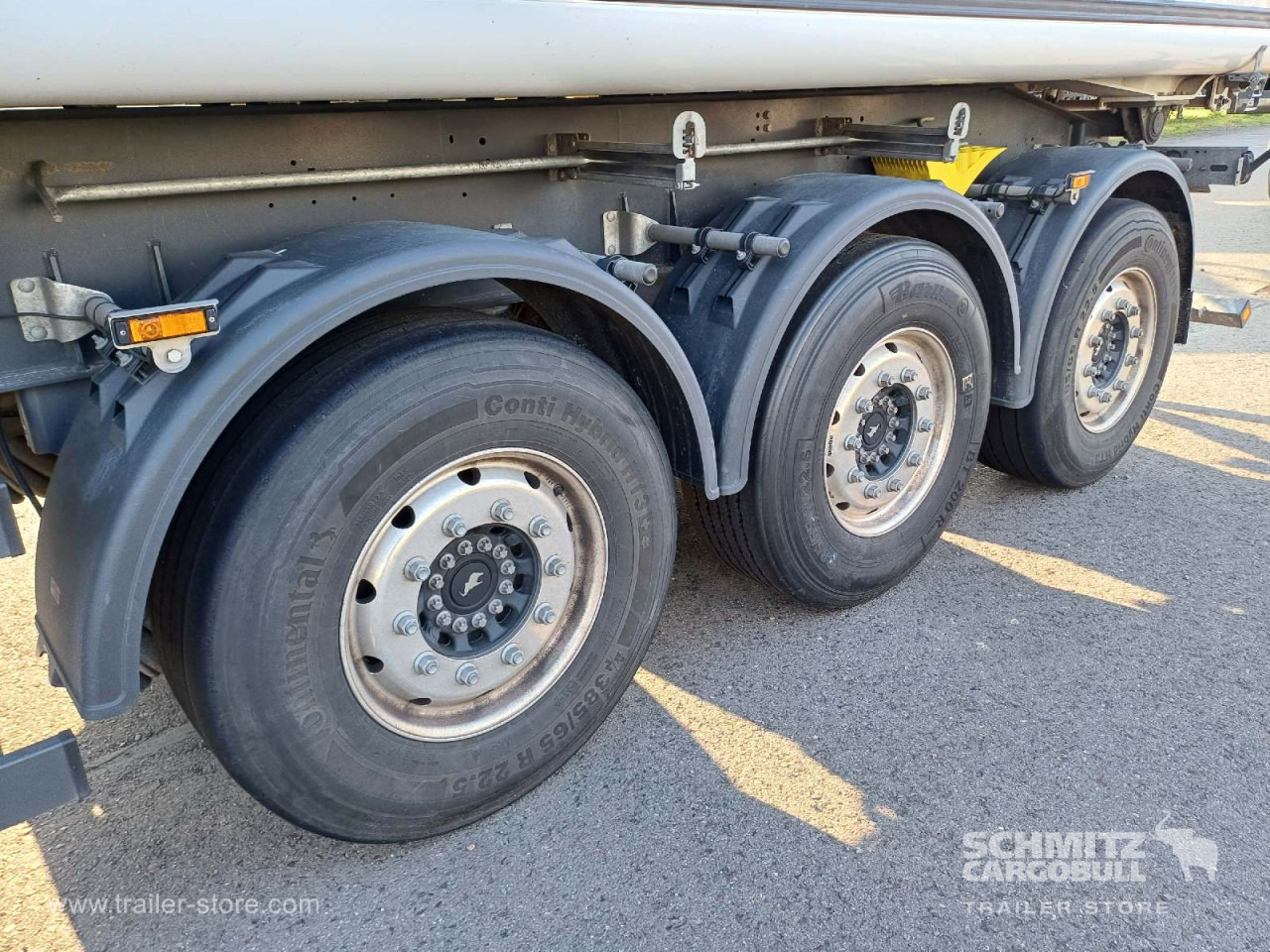 SCHMITZ Auflieger Kipper Alukastenmulde 52m³ - Tipper semi-trailer: picture 2 SCHMITZ Auflieger Kipper Alukastenmulde 52m³ - Tipper semi-trailer: picture 2
