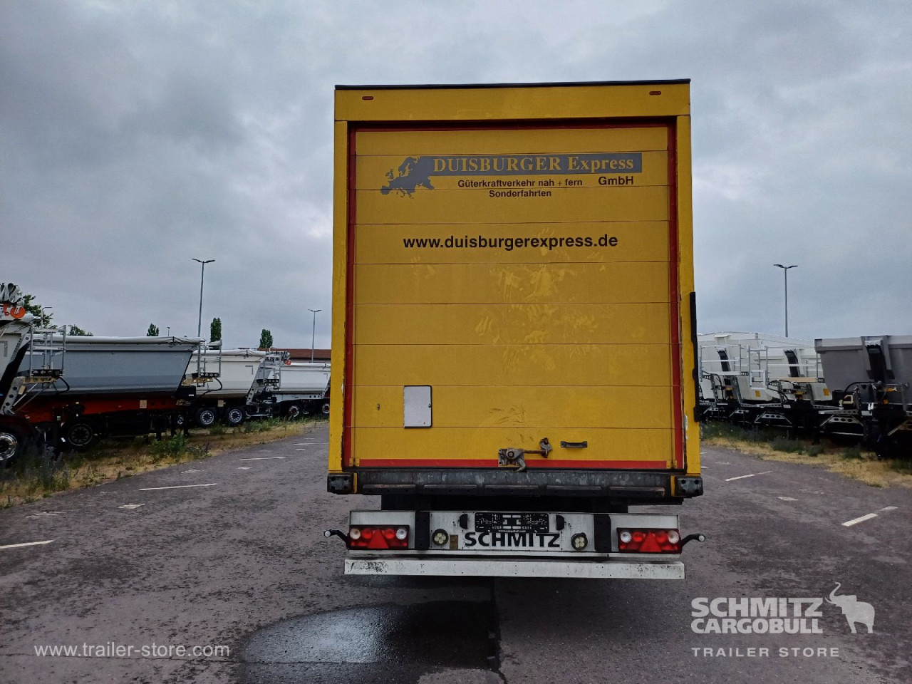 Closed box semi-trailer SCHMITZ Auflieger Trockenfrachtkoffer Standard: picture 8
