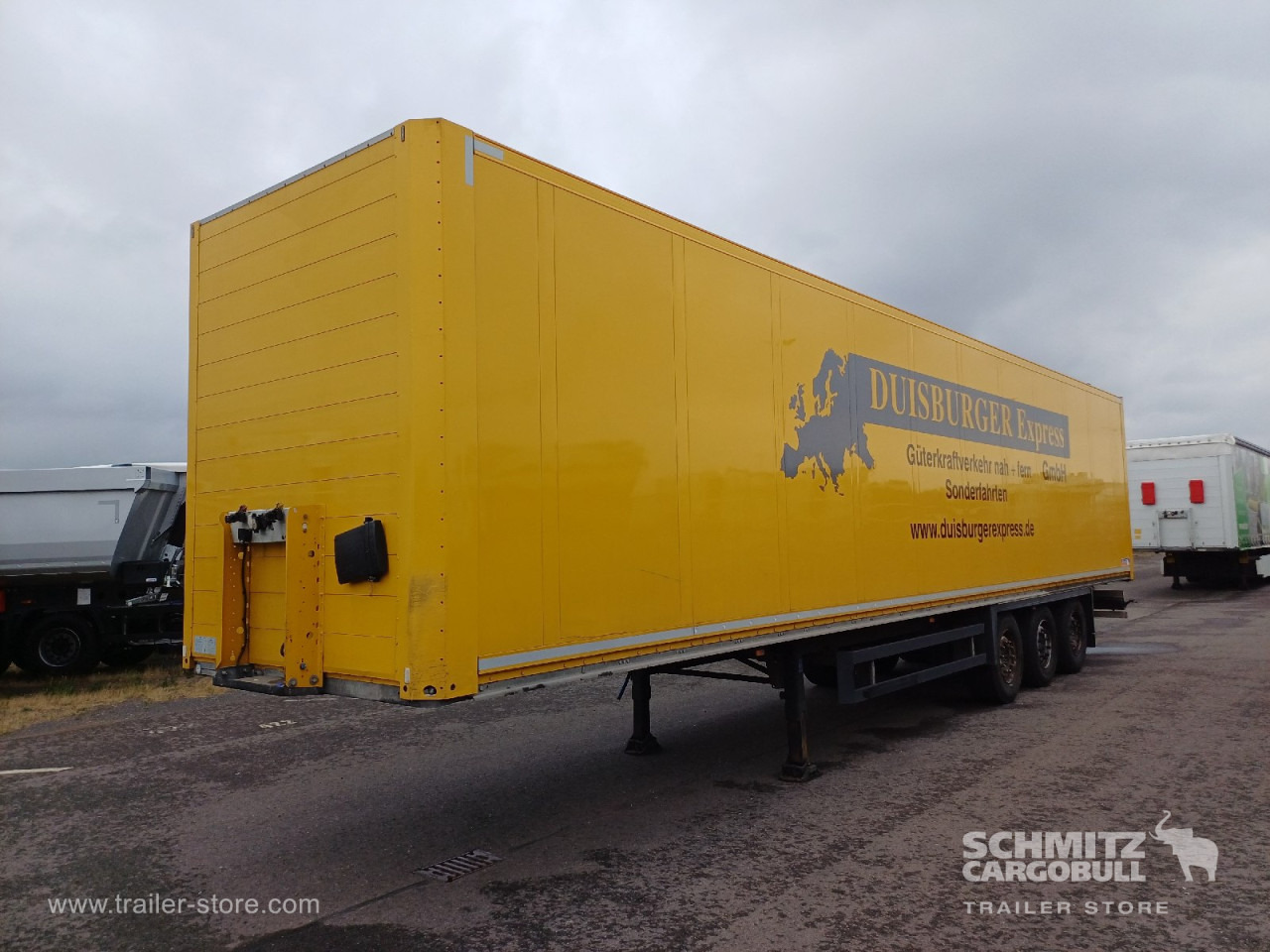 Closed box semi-trailer SCHMITZ Auflieger Trockenfrachtkoffer Standard: picture 6