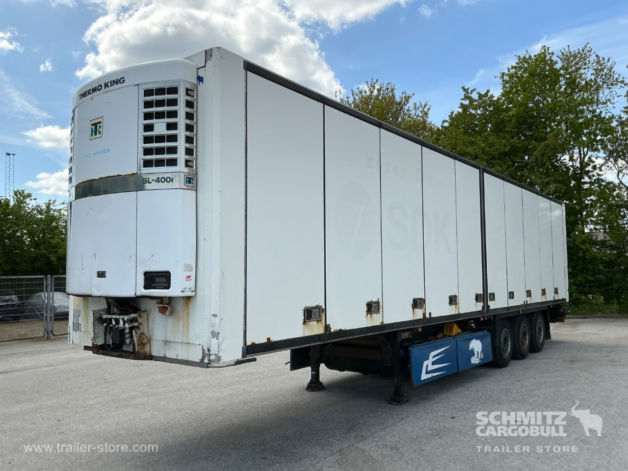 SCHMITZ Reefer Foldable wall Double deck - Isothermal semi-trailer: picture 1 SCHMITZ Reefer Foldable wall Double deck - Isothermal semi-trailer: picture 1