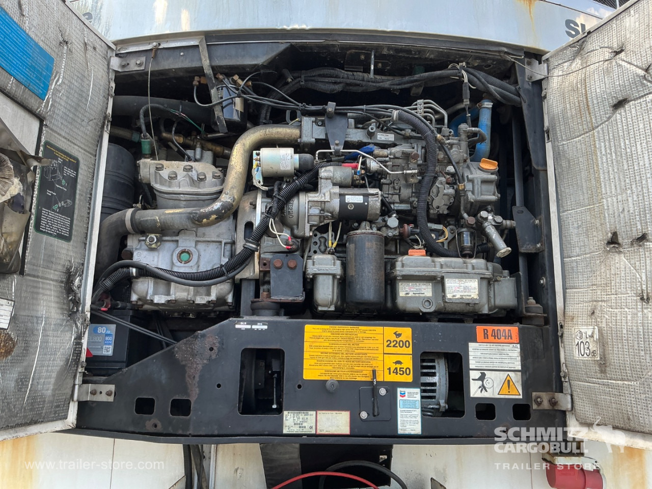 SCHMITZ Reefer Foldable wall Double deck - Isothermal semi-trailer: picture 5 SCHMITZ Reefer Foldable wall Double deck - Isothermal semi-trailer: picture 5