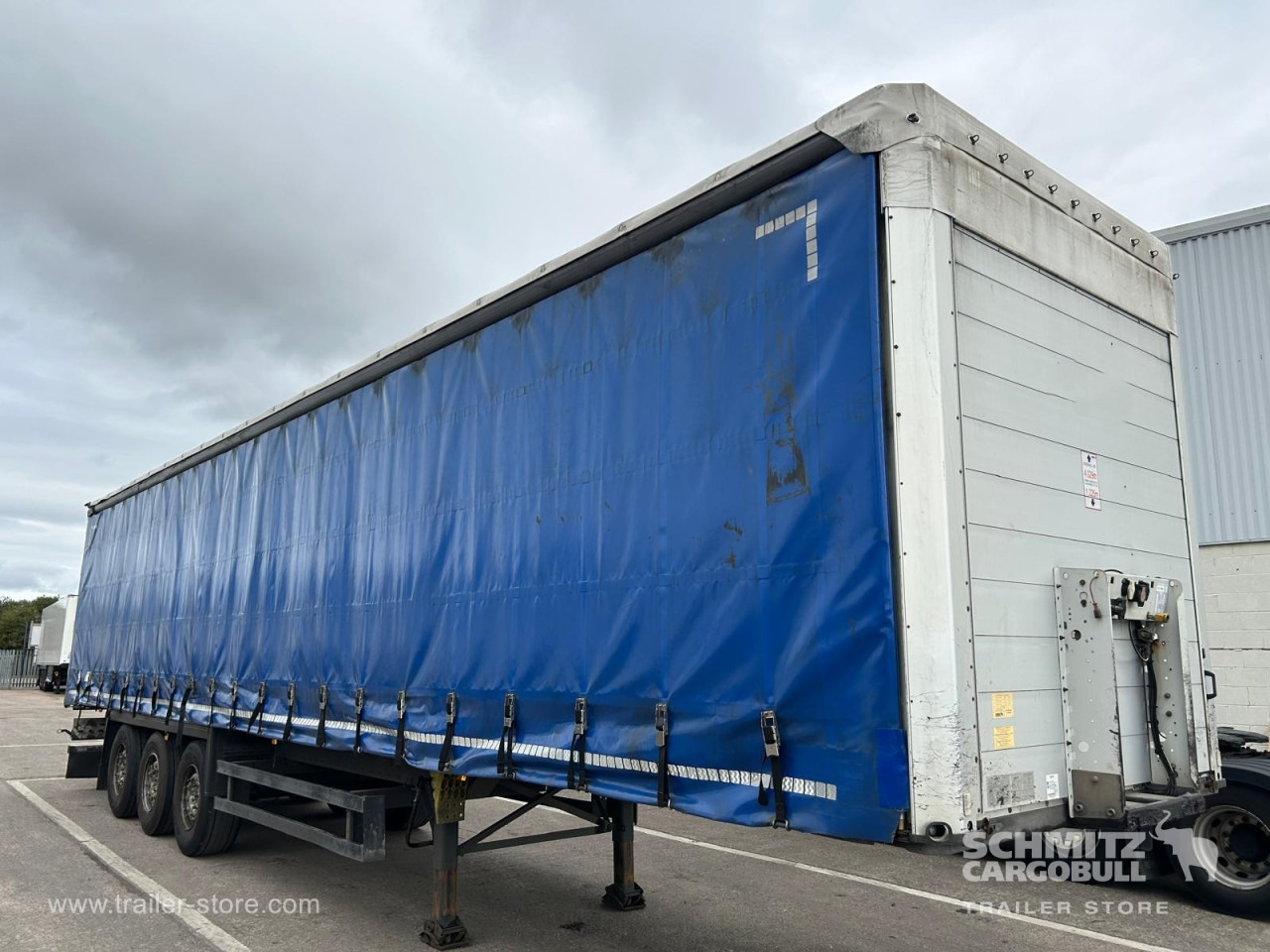 SCHMITZ Curtainsider Euroliner - Curtainsider semi-trailer: picture 1 SCHMITZ Curtainsider Euroliner - Curtainsider semi-trailer: picture 1