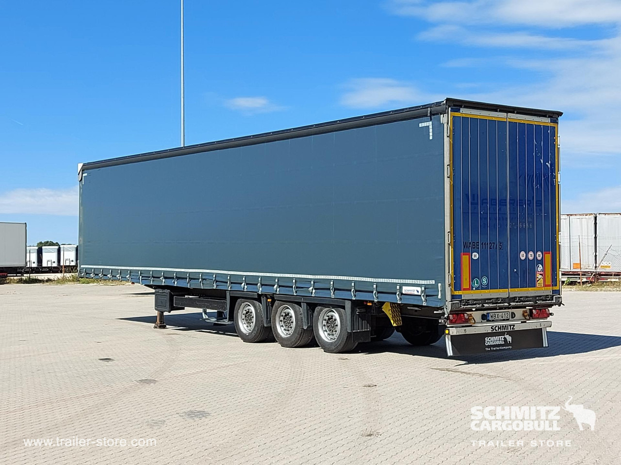 SCHMITZ Curtainsider Mega - Curtainsider semi-trailer: picture 5 SCHMITZ Curtainsider Mega - Curtainsider semi-trailer: picture 5