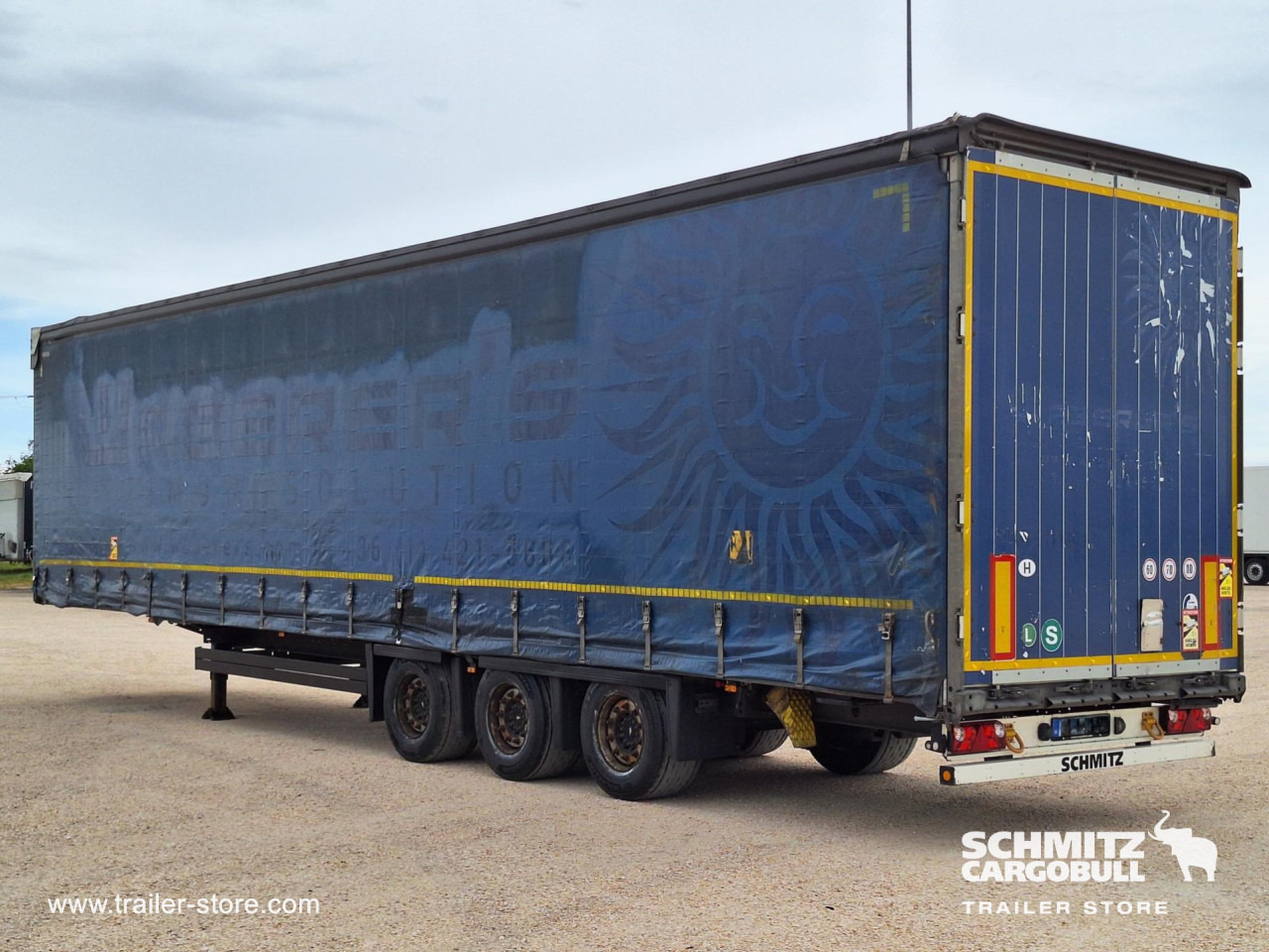Curtainsider semi-trailer SCHMITZ Curtainsider Mega: picture 6 Curtainsider semi-trailer SCHMITZ Curtainsider Mega: picture 6