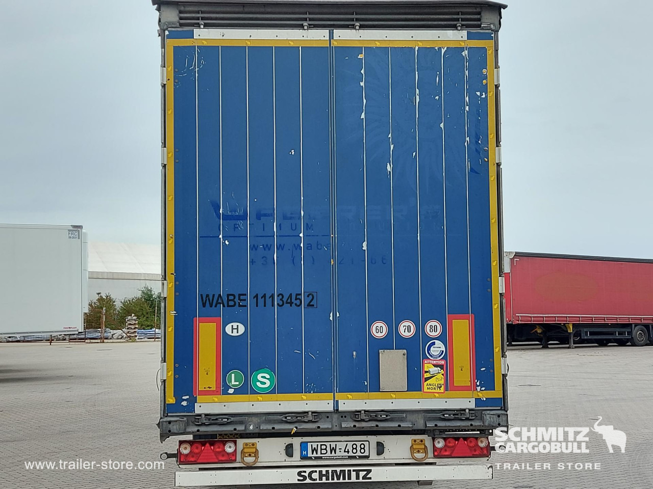 SCHMITZ Curtainsider Mega - Curtainsider semi-trailer: picture 4 SCHMITZ Curtainsider Mega - Curtainsider semi-trailer: picture 4