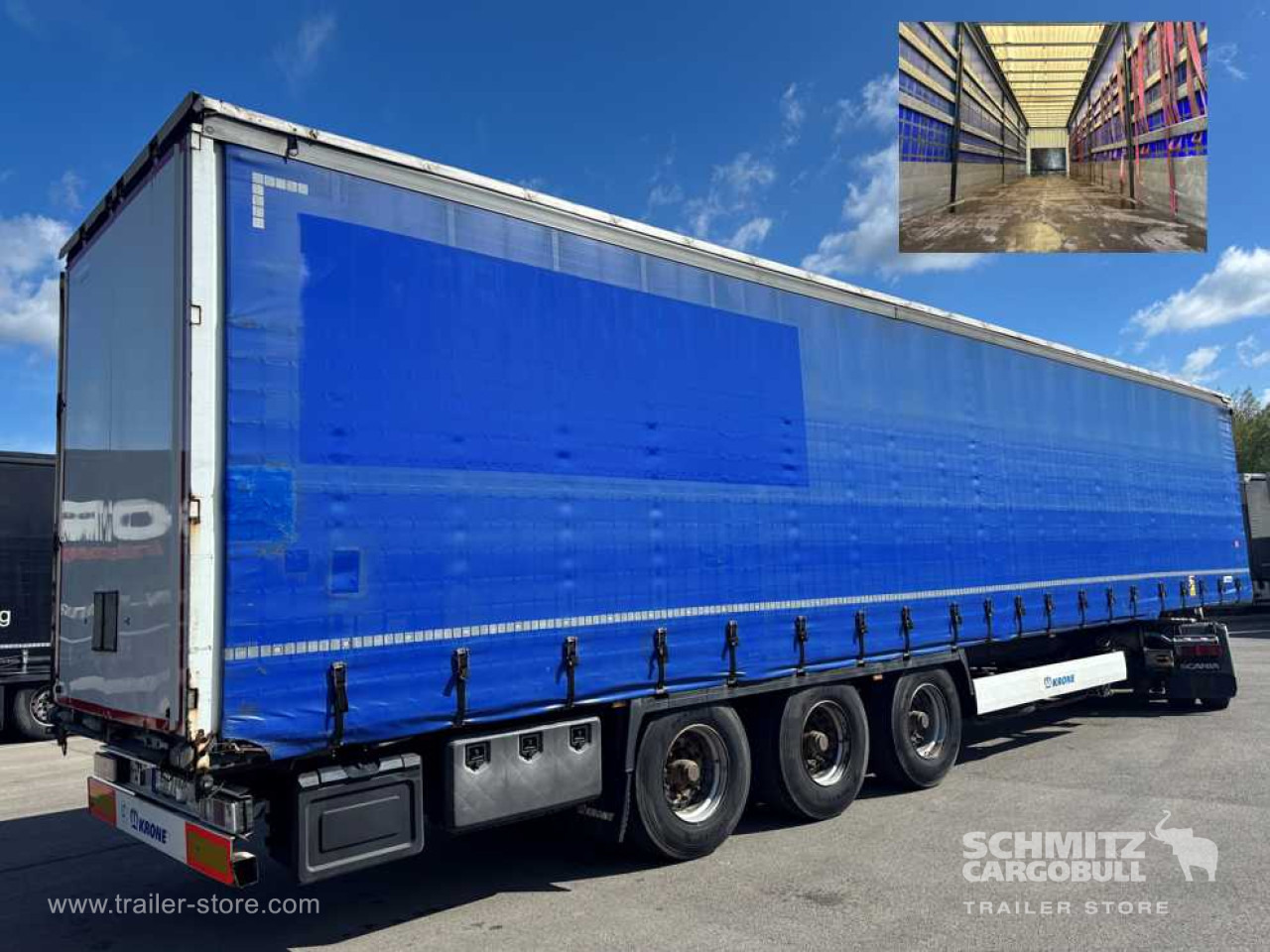 KRONE Curtainsider Standard - Curtainsider semi-trailer: picture 1 KRONE Curtainsider Standard - Curtainsider semi-trailer: picture 1