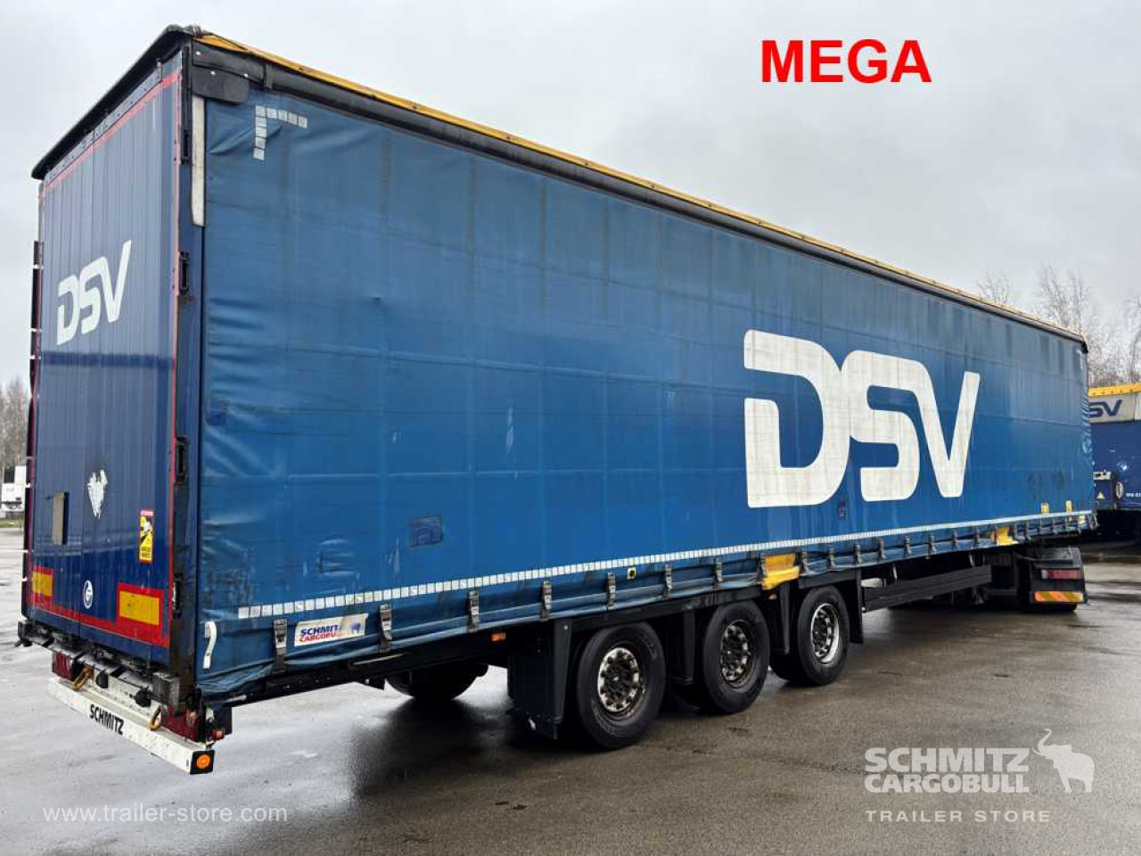 SCHMITZ Curtainsider Mega - Curtainsider semi-trailer: picture 1 SCHMITZ Curtainsider Mega - Curtainsider semi-trailer: picture 1