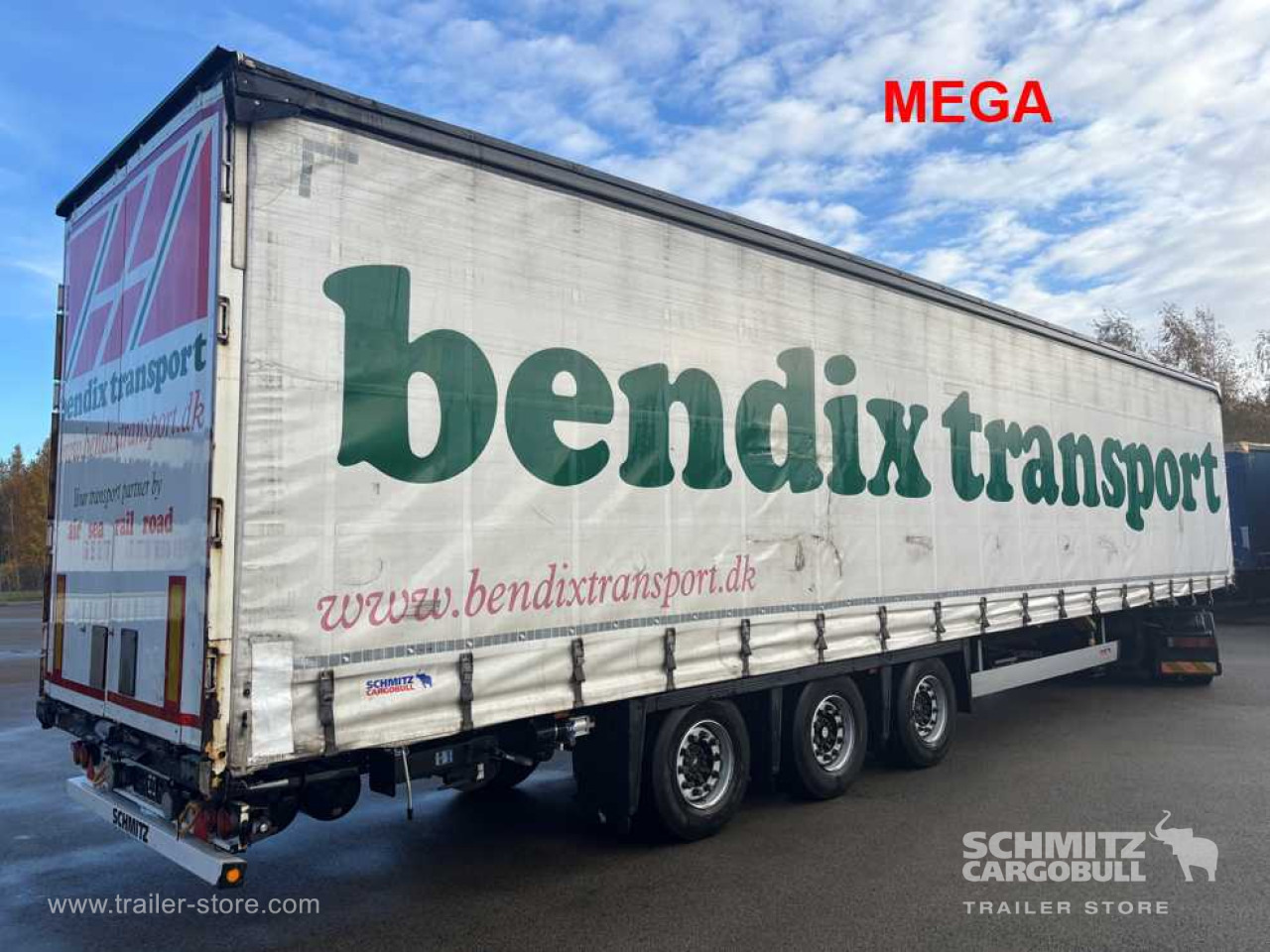 SCHMITZ Curtainsider Mega - Curtainsider semi-trailer: picture 1 SCHMITZ Curtainsider Mega - Curtainsider semi-trailer: picture 1