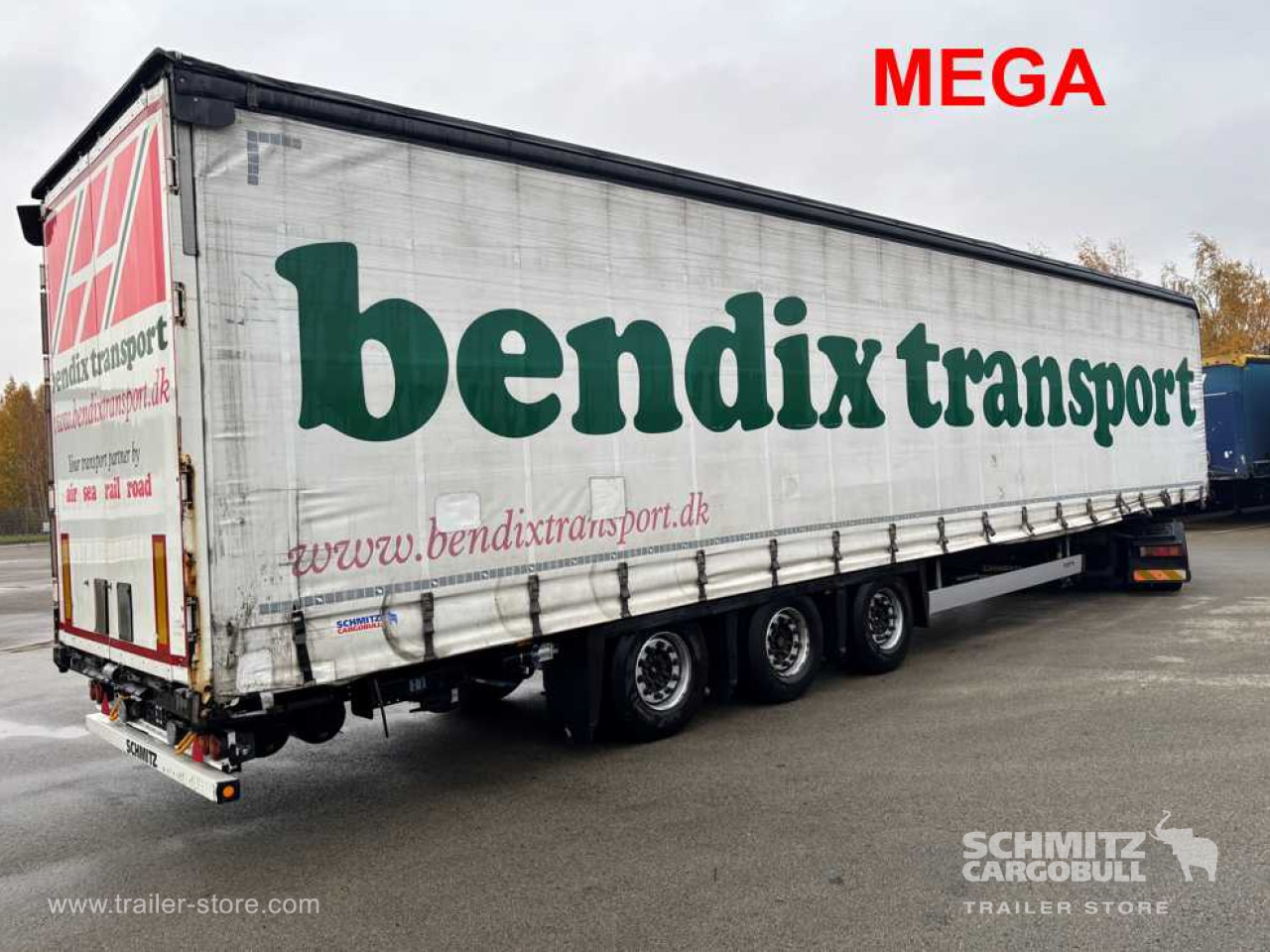 SCHMITZ Curtainsider Mega - Curtainsider semi-trailer: picture 1 SCHMITZ Curtainsider Mega - Curtainsider semi-trailer: picture 1