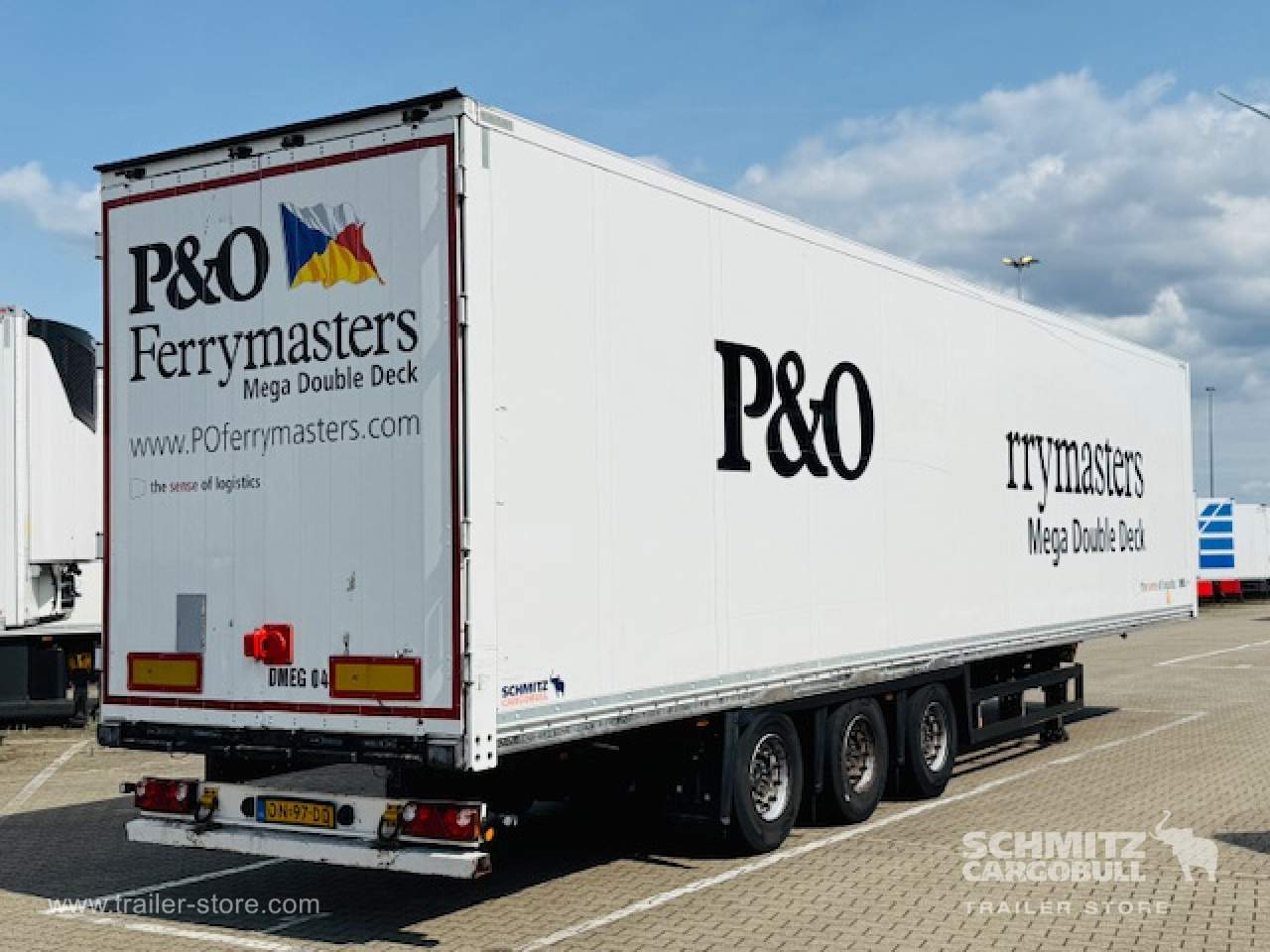 SCHMITZ Oplegger Kasten Mega Double deck - Closed box semi-trailer: picture 1 SCHMITZ Oplegger Kasten Mega Double deck - Closed box semi-trailer: picture 1