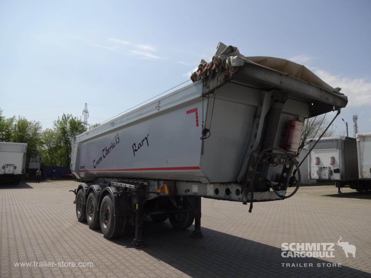 SCHMITZ Bena basculabila semirotunda din otel 252m³ - Tipper semi-trailer: picture 4 SCHMITZ Bena basculabila semirotunda din otel 252m³ - Tipper semi-trailer: picture 4