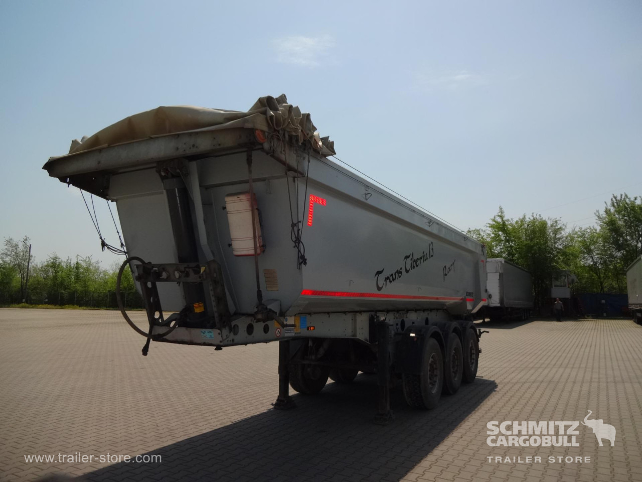 SCHMITZ Tipper Steel half pipe body 252m³ - Tipper semi-trailer: picture 5 SCHMITZ Tipper Steel half pipe body 252m³ - Tipper semi-trailer: picture 5