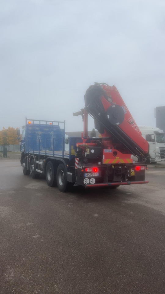 Crane truck DAF CF 480 8x4 E6 / Fassi F315A.2.26 crane / flatbedCF 480 8x4 E6 / Fassi F315A.2.26 crane / flatbed: picture 7
