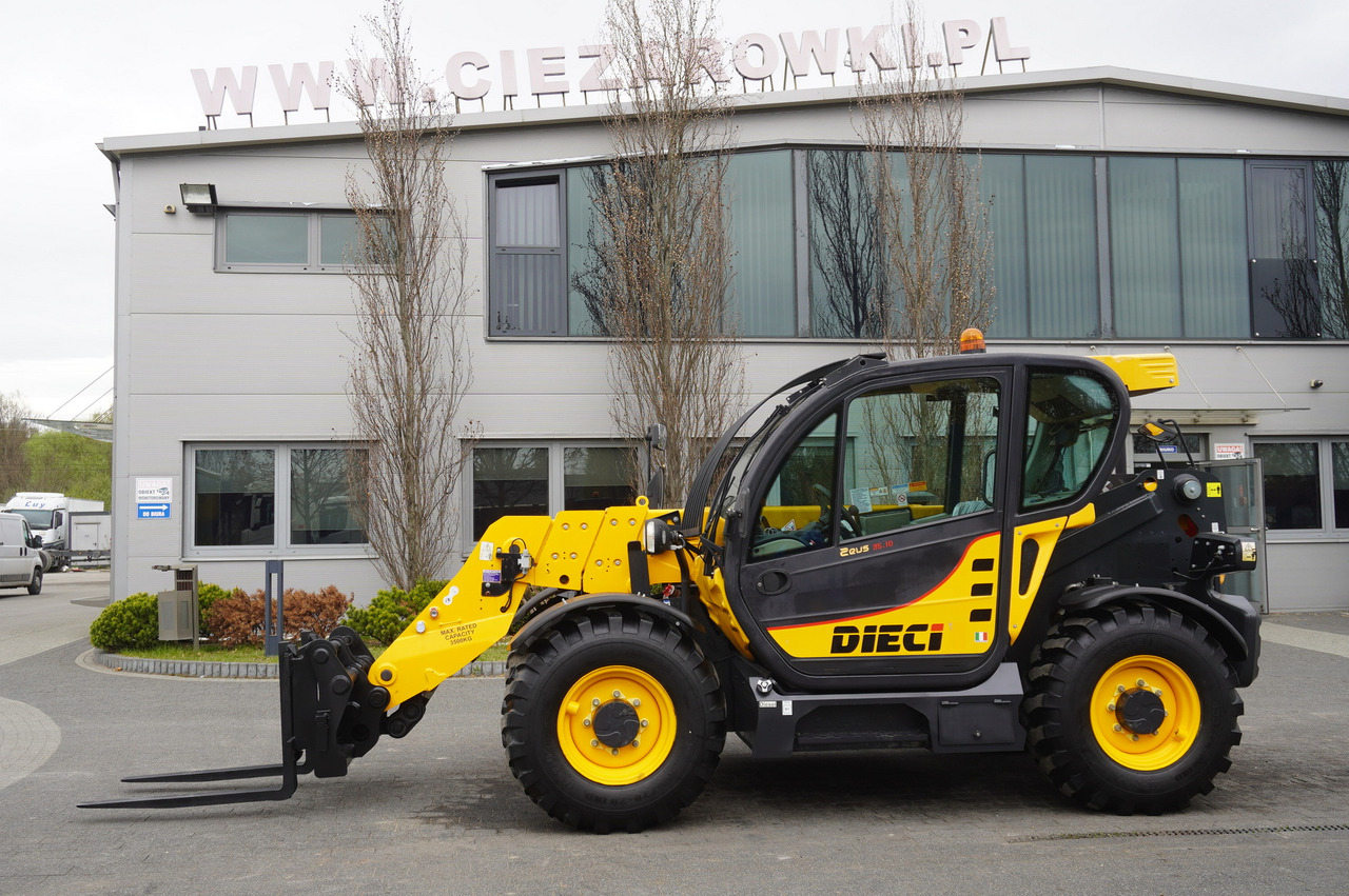 DIECI Zeus 35.10 brand-new telescopic loader / 6 MTH !!! / 10 m reach / 3.5 t - Telescopic wheel loader: picture 4 DIECI Zeus 35.10 brand-new telescopic loader / 6 MTH !!! / 10 m reach / 3.5 t - Telescopic wheel loader: picture 4