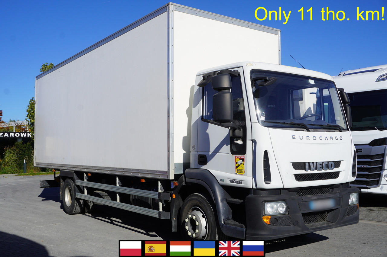 IVECO Eurocargo 160E21 / Only 11 thousand km!!! / Box 18 EPAL - Box truck: picture 1 IVECO Eurocargo 160E21 / Only 11 thousand km!!! / Box 18 EPAL - Box truck: picture 1