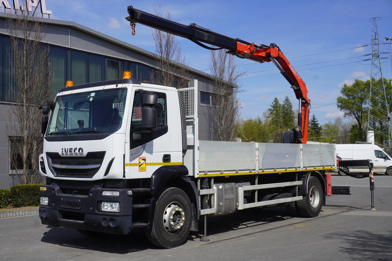 Iveco Stralis 310 / 34 tho km !!! / FASSI 4 Tons 400 MTH! / Flatbed - Crane truck, Crane truck: picture 1 Iveco Stralis 310 / 34 tho km !!! / FASSI 4 Tons 400 MTH! / Flatbed - Crane truck, Crane truck: picture 1