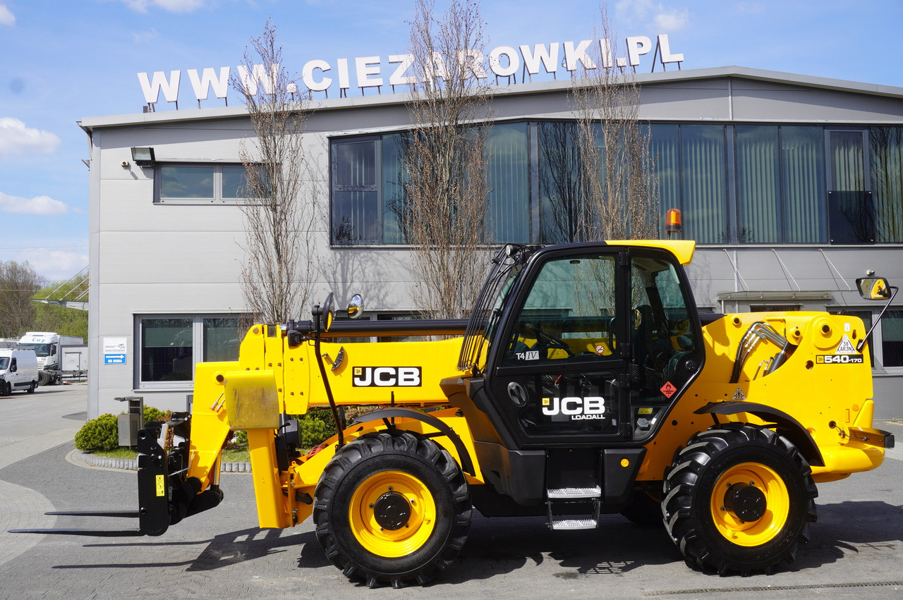JCB 540-170 Telescopic Loader / 17m / joystick - Wheel loader: picture 4 JCB 540-170 Telescopic Loader / 17m / joystick - Wheel loader: picture 4