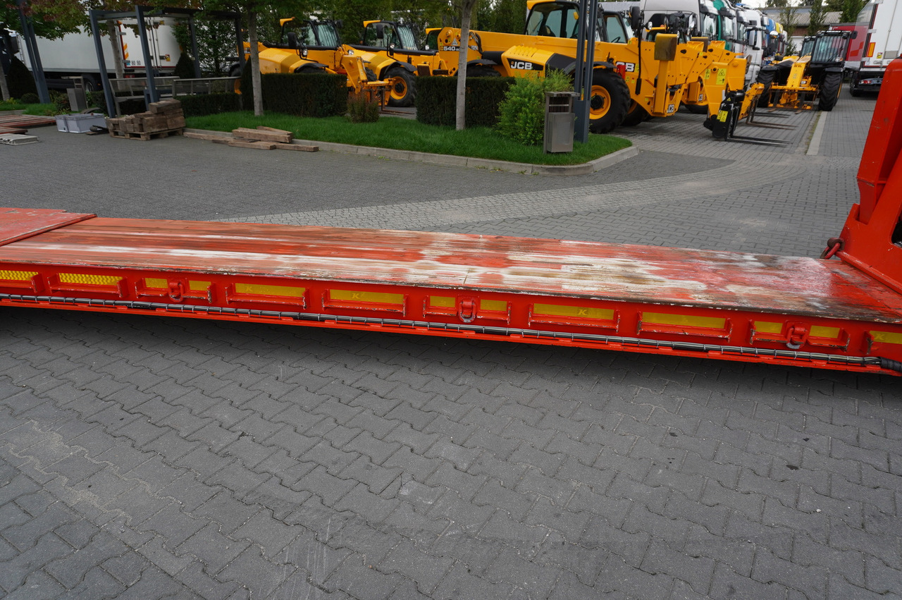 Low loader semi-trailer KÄSSBOHRER LB2 TIEF-BETT low loader semi-trailer / 16.5 m / Extendable semi-trailer / steered axles / 2 units: picture 25 Low loader semi-trailer KÄSSBOHRER LB2 TIEF-BETT low loader semi-trailer / 16.5 m / Extendable semi-trailer / steered axles / 2 units: picture 25