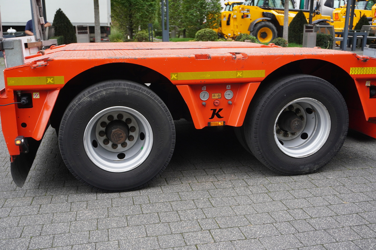 Low loader semi-trailer KÄSSBOHRER LB2 TIEF-BETT low loader semi-trailer / 16.5 m / Extendable semi-trailer / steered axles / 2 units: picture 30 Low loader semi-trailer KÄSSBOHRER LB2 TIEF-BETT low loader semi-trailer / 16.5 m / Extendable semi-trailer / steered axles / 2 units: picture 30