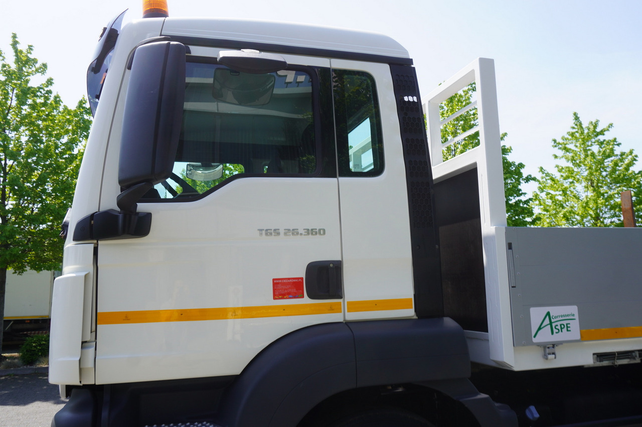 Crane truck MAN TGS 26.360 Flatbed / Fassi F175 7.7 T / steered 3rd axle: picture 20