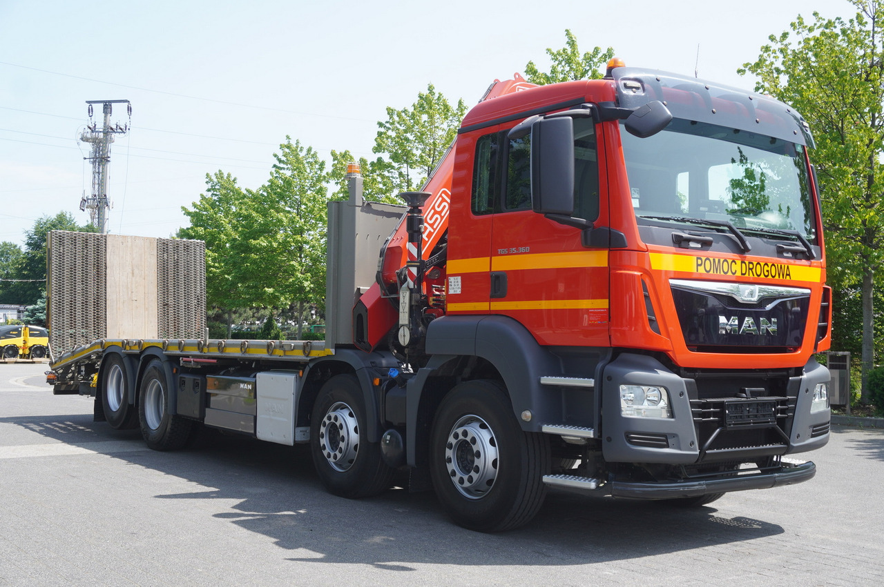 Tow truck MAN TGS 35.360 E6 8x2 / FASSI F235 crane / 6.5 T cap. / 8.3 m reach: picture 11