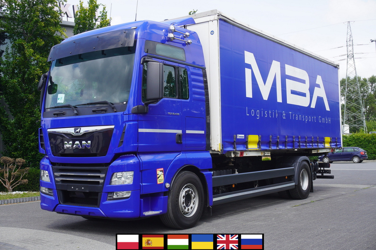 MAN TGX 18.430 / Curtainsider 19 EPAL / Sleeper cab / 2021 / 4 units - Curtainsider truck: picture 1 MAN TGX 18.430 / Curtainsider 19 EPAL / Sleeper cab / 2021 / 4 units - Curtainsider truck: picture 1