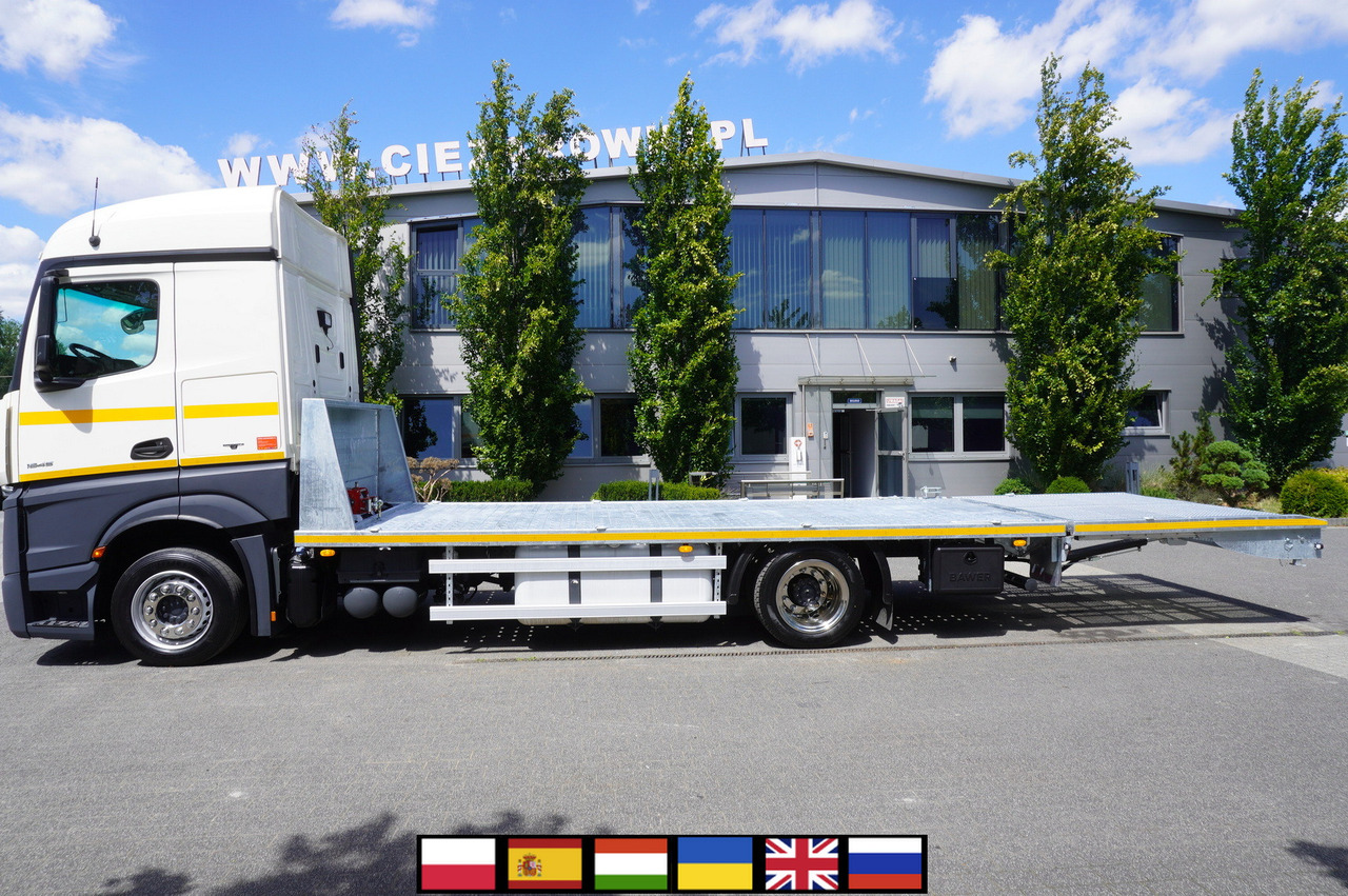 MERCEDES-BENZ Actros 1845 4×2 E6 / NEW tow truck platform 8.3 m / Sleeper cab - Autotransporter truck: picture 1 MERCEDES-BENZ Actros 1845 4×2 E6 / NEW tow truck platform 8.3 m / Sleeper cab - Autotransporter truck: picture 1