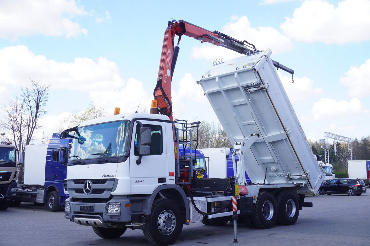 MERCEDES-BENZ Actros 2641 6×4 E5 / Crane / Dumper / 110000 km! - Mobile crane: picture 2 MERCEDES-BENZ Actros 2641 6×4 E5 / Crane / Dumper / 110000 km! - Mobile crane: picture 2