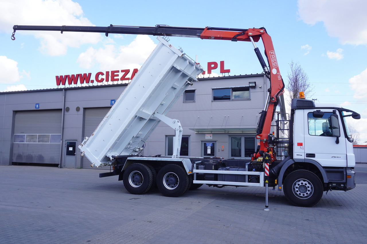 MERCEDES-BENZ Actros 2641 6×4 E5 / Crane / Dumper / 110000 km! - Dropside/ Flatbed truck, Crane truck: picture 3 MERCEDES-BENZ Actros 2641 6×4 E5 / Crane / Dumper / 110000 km! - Dropside/ Flatbed truck, Crane truck: picture 3