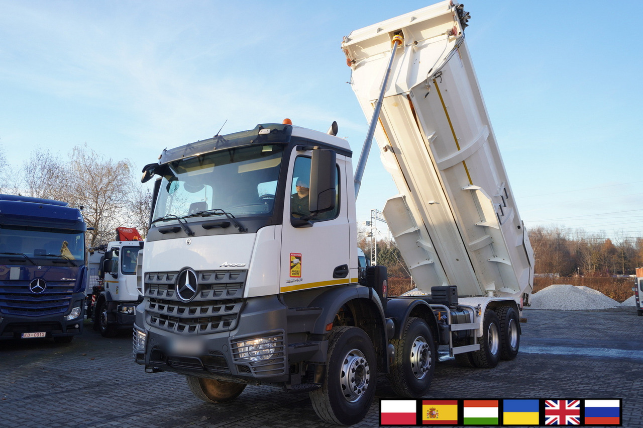 MERCEDES-BENZ Arocs 3243 E6 8x4 / Tipper / 120 tho kilometers! / Retarder - Tipper: picture 1 MERCEDES-BENZ Arocs 3243 E6 8x4 / Tipper / 120 tho kilometers! / Retarder - Tipper: picture 1
