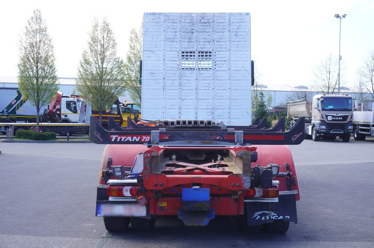 Crane truck for transportation of timber Mercedes-Benz Arocs 3563 8 × 4 / 630 HP / steered axle / Logging superstructure: picture 6