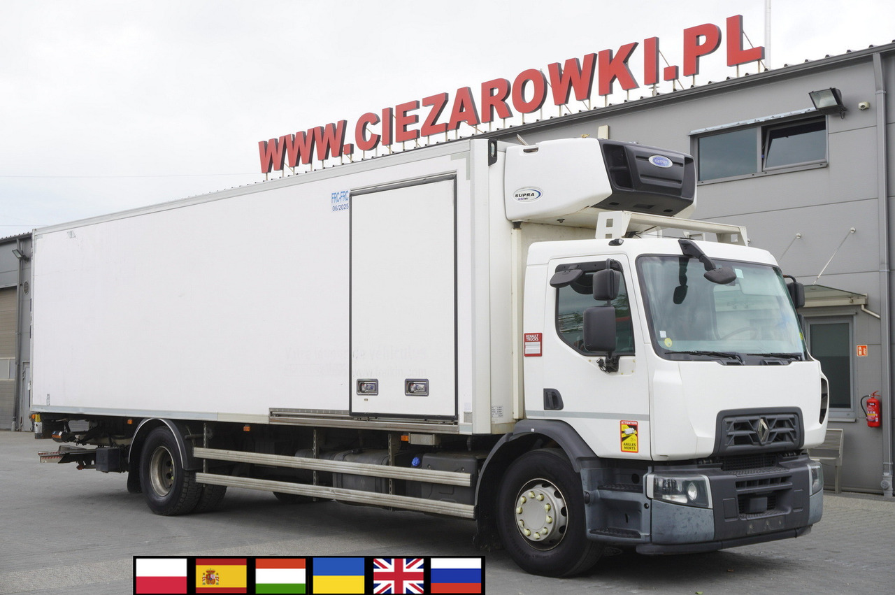 RENAULT D19 Wide / Lamberet 22 EPAL Multitemperature / Carrier Supra 1250 MT - Refrigerator truck: picture 1 RENAULT D19 Wide / Lamberet 22 EPAL Multitemperature / Carrier Supra 1250 MT - Refrigerator truck: picture 1