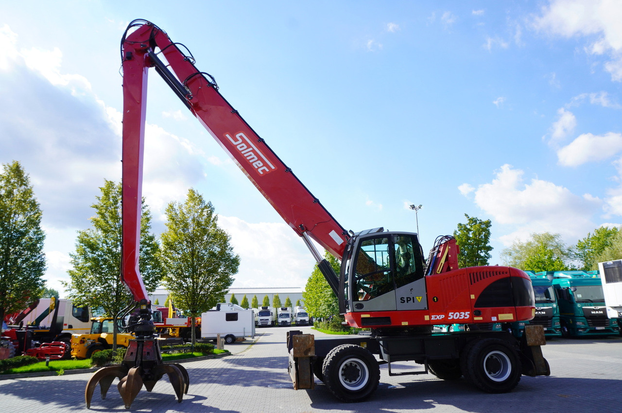 Solmec EXP 5035 / 6000 mth ! / 37t material handler - Wheel excavator: picture 5 Solmec EXP 5035 / 6000 mth ! / 37t material handler - Wheel excavator: picture 5